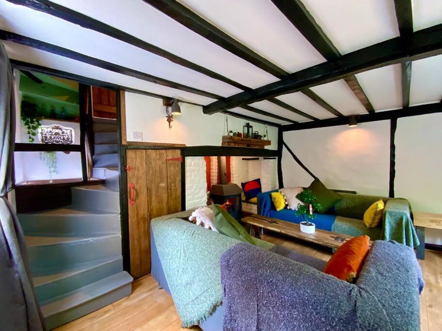 Beautiful 500 Year Old Listed Kentish Cottage Wingham Exteriér fotografie