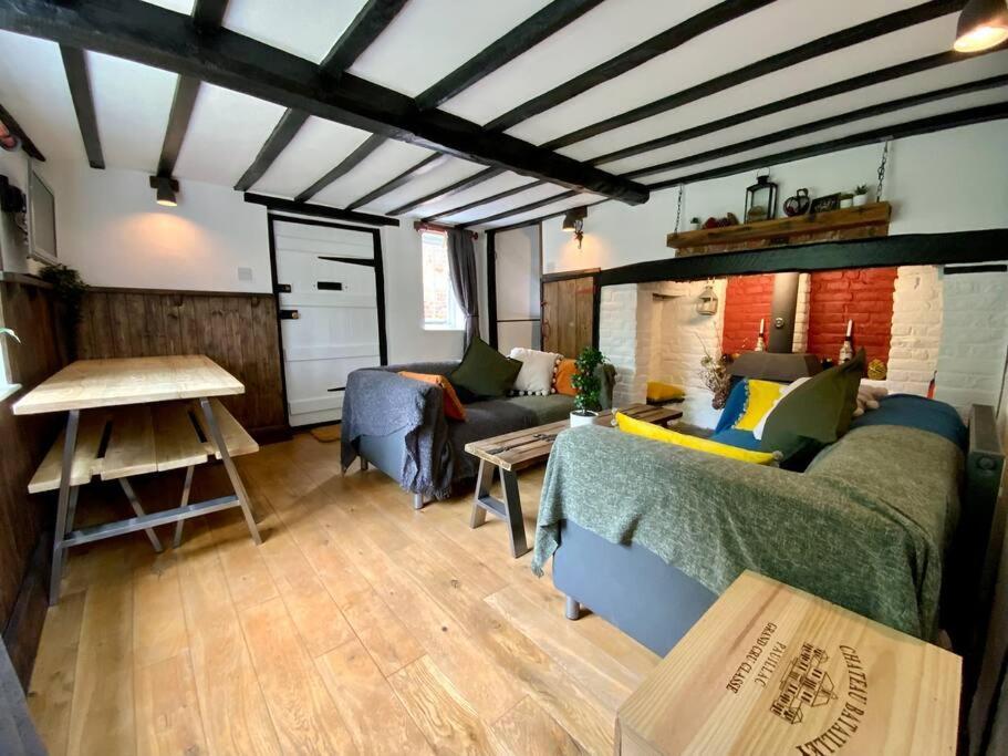 Beautiful 500 Year Old Listed Kentish Cottage Wingham Exteriér fotografie